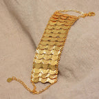 Arany hármas <span data-glossary-id="bracelet">karkötő</span> arab muszlim nőknek