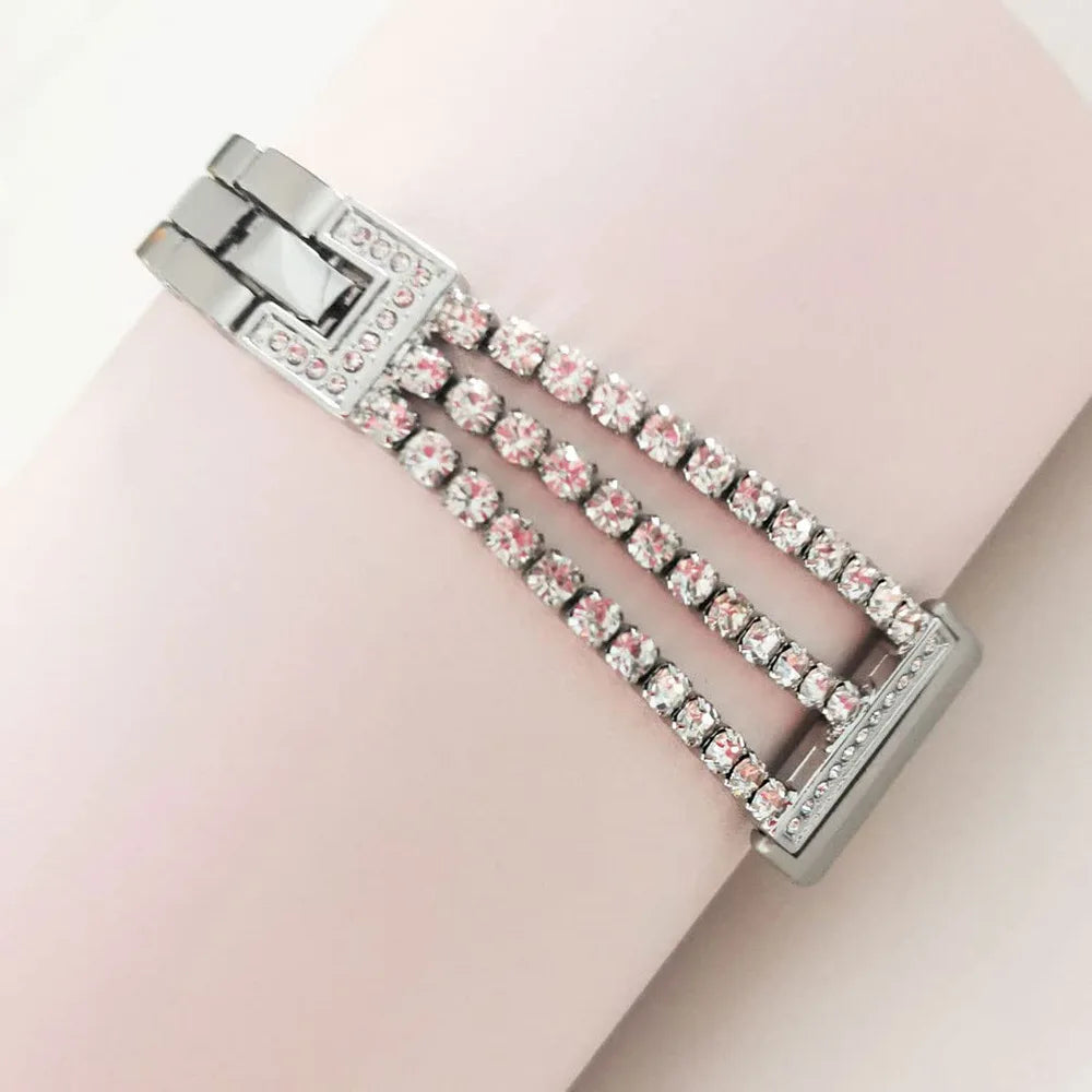 Bracelet for women Google Pixel Watch 1, 2, 3, 4 41mm 45mm silver