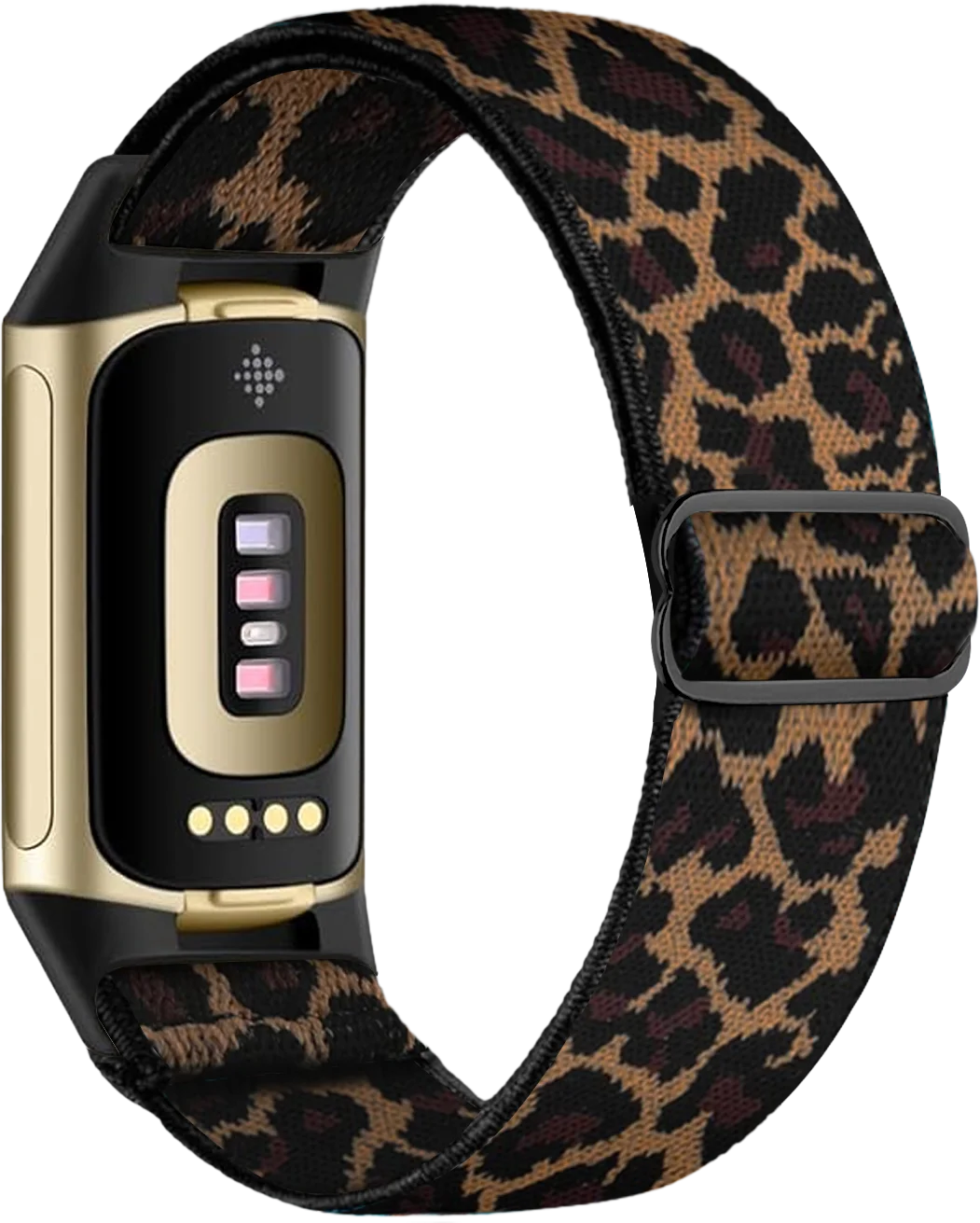 Armband für Fitbit Charge 5, Charge 6 Uhr Leopard