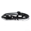 Schwarzes Hai-Armband schwarz