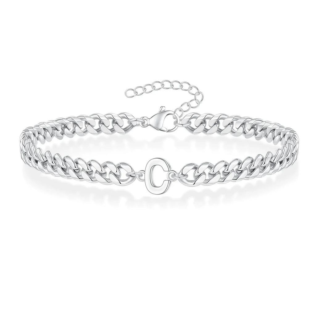 Bracelet torsadé initiale c