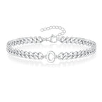 Bracelet torsadé initiale c