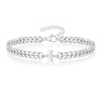 Bracelet torsadé initiale i