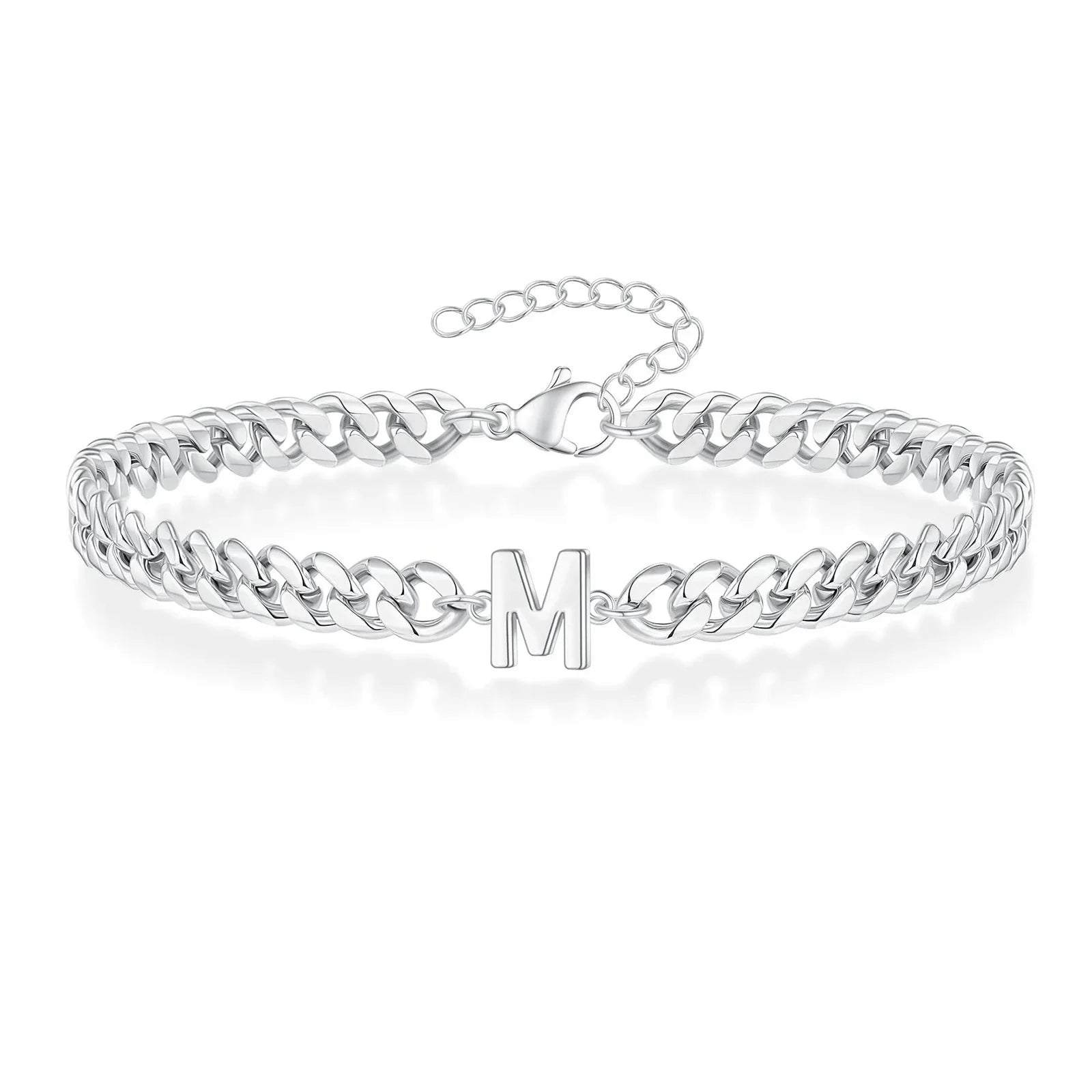 Bracelet torsadé initiale m