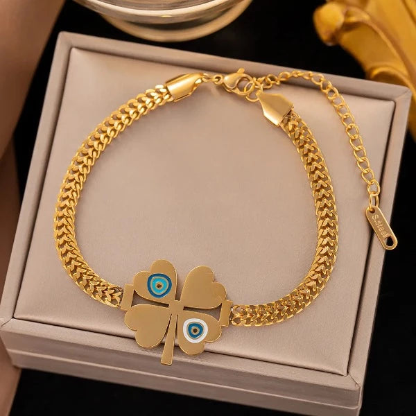 Bracelet Trèfle Femme
