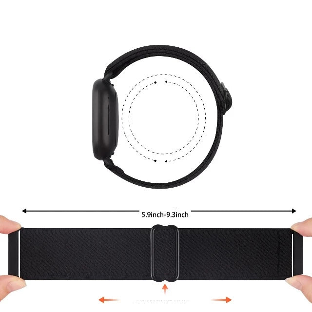Bracelet Tressé Montre Fitbit Versa 1 Versa 2 Versa 3