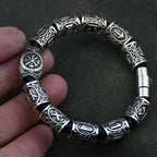 Bracelet Viking Runes Celtiques argent