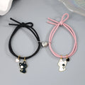 Bracelets pour Couples d'Amis Gourmette Chats