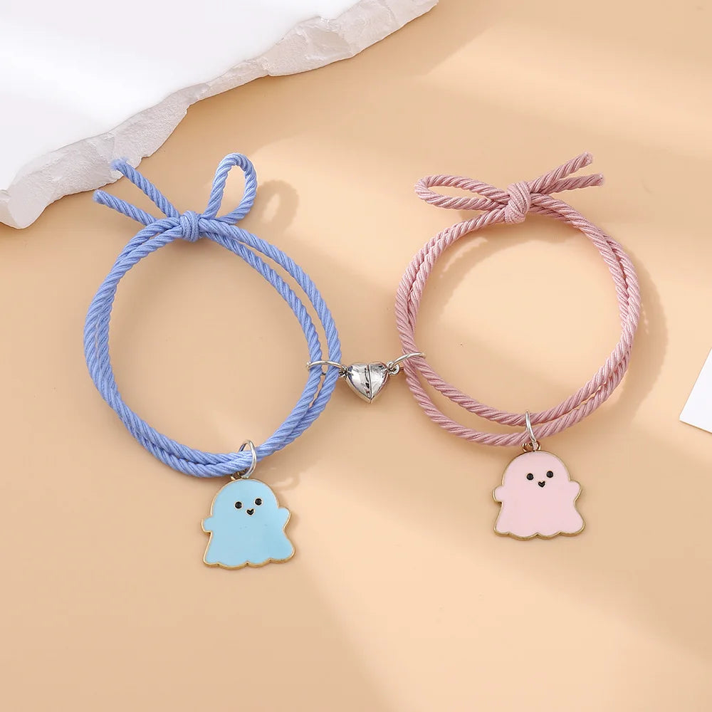Armbänder für Freundespärchen Gespenster Gourmette 2