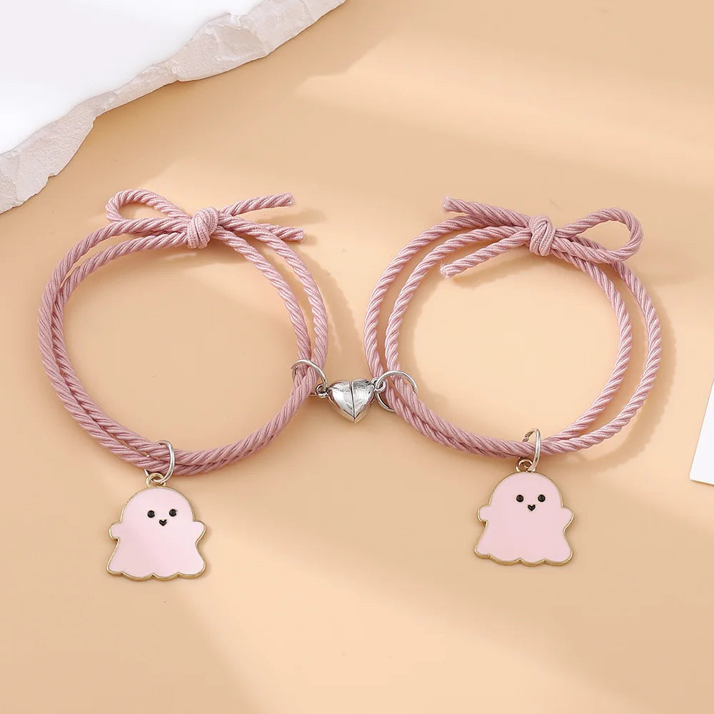 Armbänder für Freundespärchen Gespenster Gourmette 5