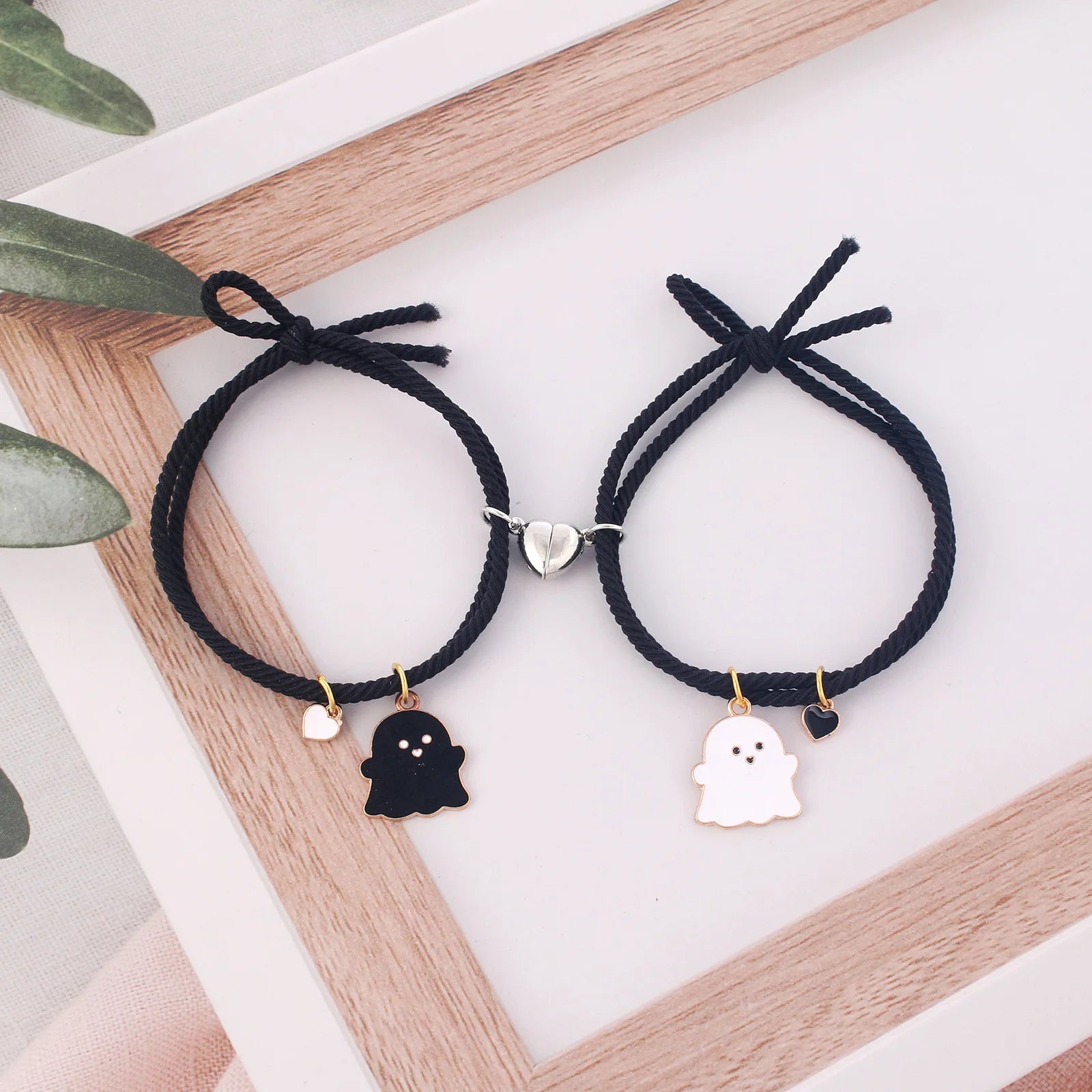 Armbänder für Freundespärchen Gespenster Gourmette 6