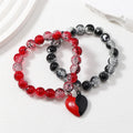 Bracelets pour Couples Gourmette Romantique Magnétique 1