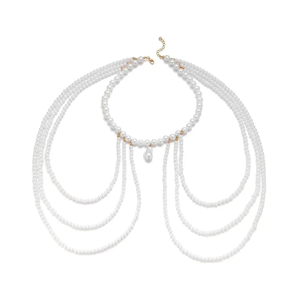 Chaîne d'épaule pour femme - Bijou pour clavicule & épaule