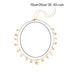 Chaîne de hanche coquillage - bijou de taille et ventre pour femme