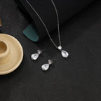 Schmuckset mit 3 Wassertropfen 