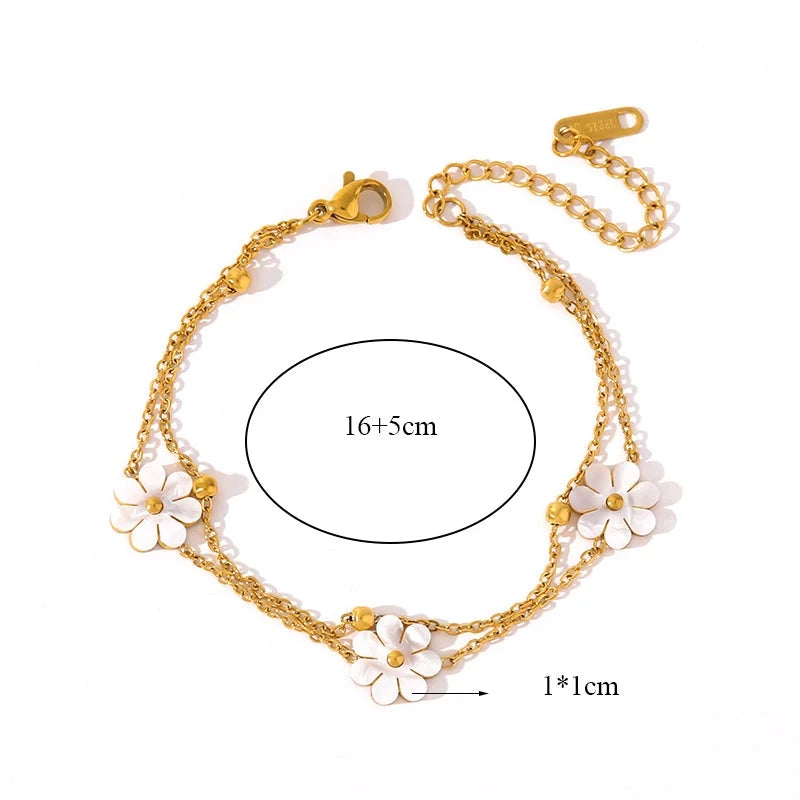 Set de 3 Bijuterii Margarete Albe 