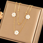Set de 3 Bijuterii Margarete Albe 