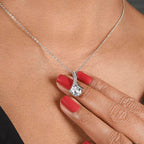 Collana "Alla Donna della Mia Vita" San Valentino Amore Coppia 