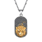 Collier avec Pendentif de Style Signe du Zodiaque Astrologique