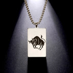 Collier avec Pendentif Elégant Signe du Zodiaque Astrologique
