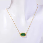 Collier avec Pendentif en Crystal Coloré Signe du Zodiaque