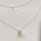 Collier avec Pendentif Pomme de Pin