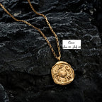 Collier avec Pendentif Signe du Zodiaque