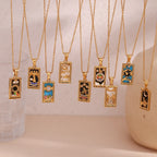 Collier avec Pendentif Tarot