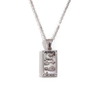 Collier avec Pendentif Tarot