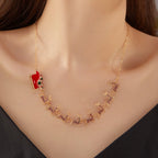 Collier avec Pendentif Traîneau de Noël