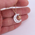 Collana Pendente Luna Crescente Donna