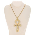 Collier Croix Egyptien Or