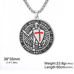 Collier Défense Templier