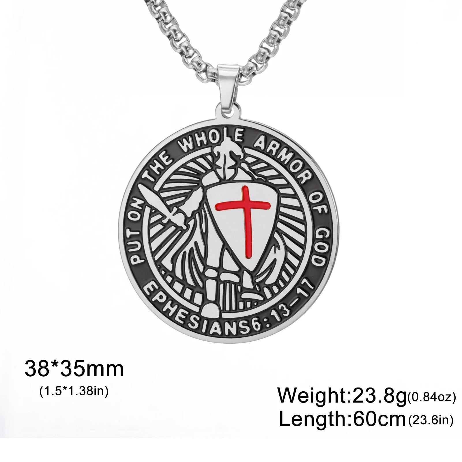 Collier Défense Templier