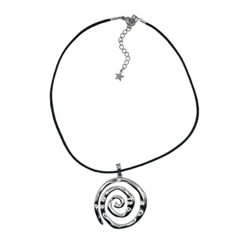 Collana & Medaglione Spirale