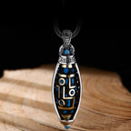 Collier Pendentif à Motifs Tournant Anti-Stress