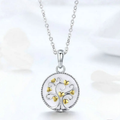 Collana Ciondolo Albero della Vita Bianco