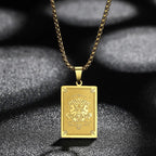 Collier Pendentif avec Signe du Zodiaque