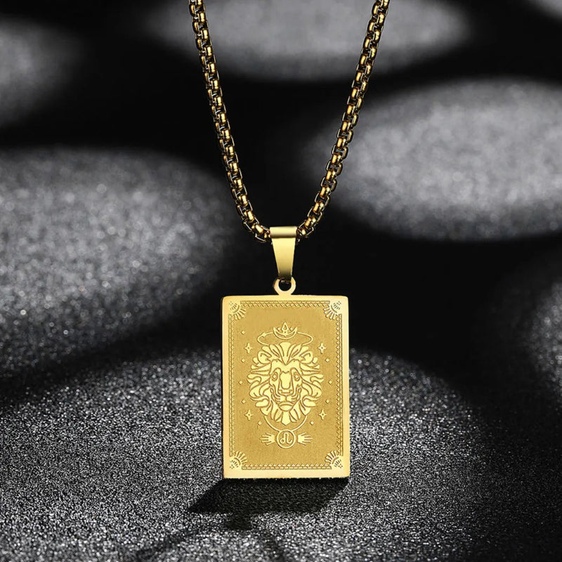 Collier Pendentif avec Signe du Zodiaque
