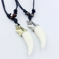 Collana Ciondolo Dente di Squalo oro