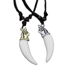 Collana Ciondolo Dente di Squalo argento