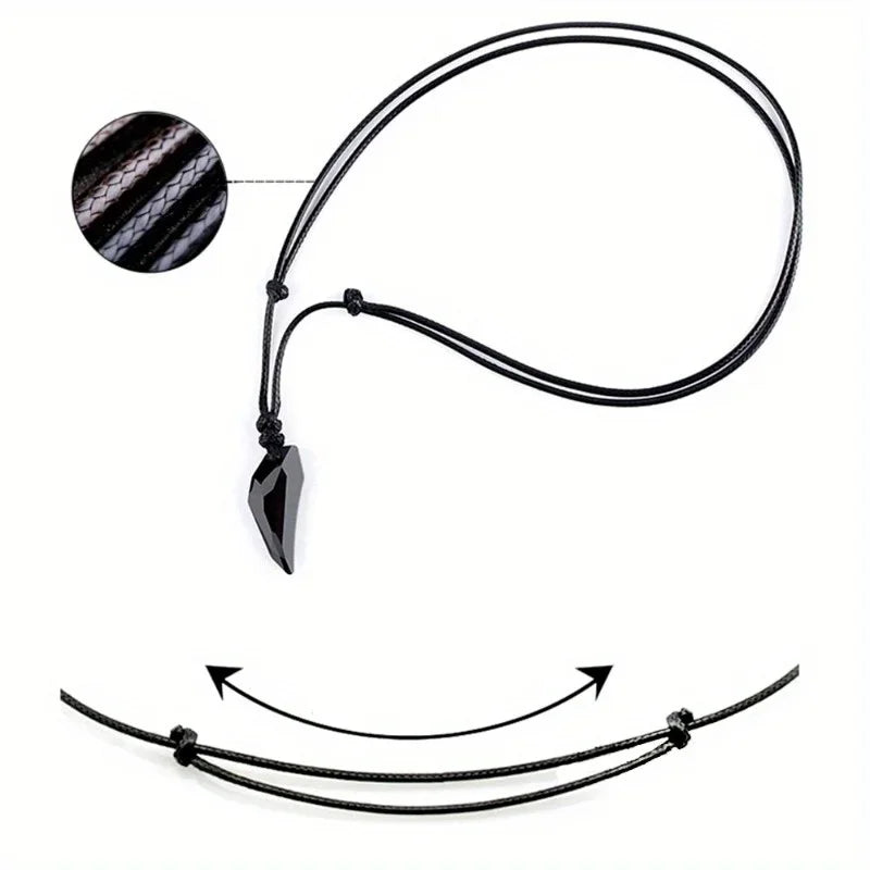Collana con Pendente Falsa Dente di Lupo
