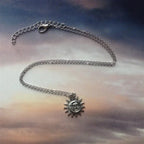 Collier Pendentif Soleil et Lune Homme ou Femme
