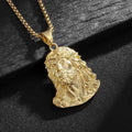 Halsketting Hanger Hoofd van Jezus Christus 