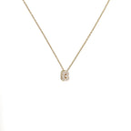 Collier ras de cou femme avec pendentif minimaliste initiale b