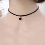 Halskette Choker für Frauen Sternanhänger 1