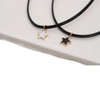 Halskette Choker für Frauen Sternanhänger 1