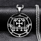 Satanistička ogrlica privjesak duha demonskog barbatos