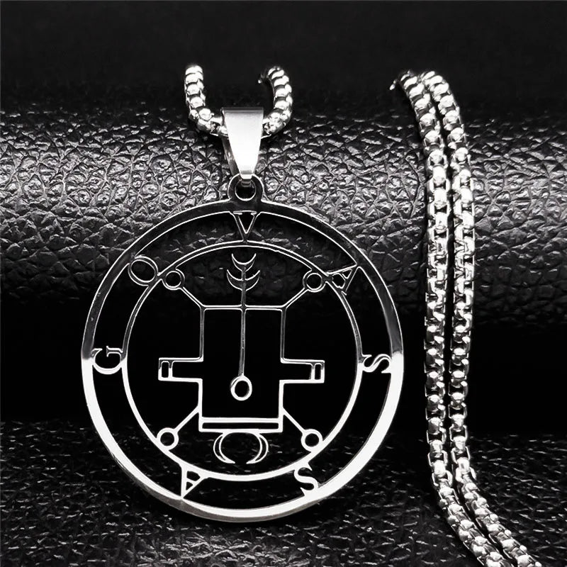 Satanistička ogrlica privjesak duha demonskog vassago