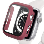 Custodia protettiva in vetro temperato per Apple Watch 